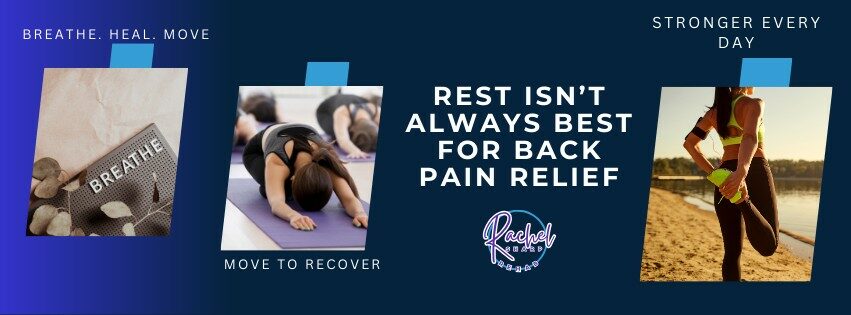 Back pain relief in Sutton Coldfield - Discover how breathwork and movement can help recovery. Rachel Sharp Rehab provides expert back pain rehabilitation.